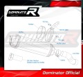výfuk tlumič výfuku DOMINATOR homologovaný HP1 černý pasuje na motocykl Kawasaki Z 900 2020   2024 2