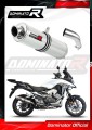 výfuk tlumič výfuku DOMINATOR kulatý pasuje na motocykl Honda VFR 800 X Crossrunner 2015   2021