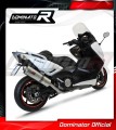 Yamaha XP 530 T-MAX 2012 - 2016 Kompletní výfukový systém Tlumič Výfuk Sportovní výfuk Tlumič OV DOMINATOR 2