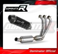 Yamaha MT 09 2021 - 2022 Kompletní výfukový systém EX Tlumič Sportovní výfuk Svod HP3 BLACK Low Level DOMINATOR EXHAUST SYSTEM 1