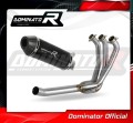 Yamaha MT 09 2021 - 2022 Kompletní výfukový systém tlumič sportovní výfuk koncovka výfuku sběrač potrubí výfuk HP3 BLACK Low Level DOMINATOR EXHAUST S