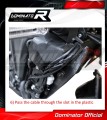Yamaha MT 09 2021 - 2022 Kompletní výfukový systém tlumič sportovní výfuk koncovka výfuku sběrač potrubí výfuk HP3 BLACK Low Level DOMINATOR EXHAUST S