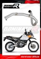 Suzuki DR 650SE 1997 - 2009 Svod výfuku Přední trubka Sběrač Koleno Sportovní výfukový systém DOMINATOR EXHAUST SYSTEM