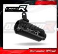 exhaust muffler DOMINATOR GPS BLACK fits to Yamaha YZF R6 2017  2023 2