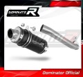 výfuk tlumič výfuku DOMINATOR Slip on GP1 černý pasuje na motocykl Suzuki GSXR 1000 K1   K4 2001   2004 2