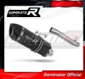 výfuk tlumič výfuku DOMINATOR Slip on HP1 černý pasuje na motocykl Suzuki GSXR 1000 K1   K4 2001   2004 2