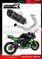 kompletní výfukový systém s tlumičem DOMINATOR Full System HP1 černý pasuje na motocykl Kawasaki NINJA 650 2017   2022
