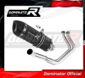 kompletní výfukový systém s tlumičem DOMINATOR Full System HP1 černý pasuje na motocykl Kawasaki NINJA 650 2017   2022 2