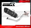 výfuk tlumič výfuku DOMINATOR HP1 černý pasuje na motocykl Yamaha XT 660 X 2004   2016 2