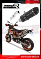 výfuk tlumič výfuku DOMINATOR HP1 černý pasuje na motocykl KTM 690 SMC R 2012   2017