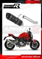 výfuk tlumič výfuku DOMINATOR HP1 černý pasuje na motocykl Ducati MONSTER 821 2018   2021