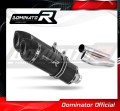 výfuk tlumič výfuku DOMINATOR HP1 černý pasuje na motocykl Ducati MONSTER 800 1996   2005