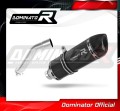 výfuk tlumič výfuku DOMINATOR HP1 černý pasuje na motocykl BMW F650 CS 2002   2005