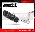 výfuk tlumič výfuku DOMINATOR HP1 černý pasuje na motocykl BMW G310GS 2016   2024 2
