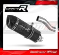 výfuk tlumič výfuku DOMINATOR HP1 černý pasuje na motocykl Benelli TRK 502X 2018   2021 2