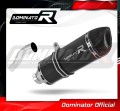 výfuk tlumič výfuku DOMINATOR HP1 černý pasuje na motocykl Aprilia RS 125 1999   2005