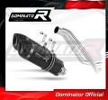 výfuk tlumič výfuku DOMINATOR HP1 černý pasuje na motocykl Aprilia ETV 1000 Caponord 2005   2007 2