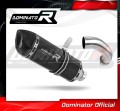 výfuk tlumič výfuku DOMINATOR HP1 černý pasuje na motocykl Aprilia ETV 1200 Caponord 2013   2016 2