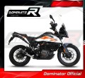 výfuk tlumič výfuku DOMINATOR GP1 černý pasuje na motocykl KTM 390 Adventure 2020   2023 4