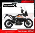 kompletní výfukový systém s tlumičem DOMINATOR Full System GP1 černý pasuje na motocykl KTM 390 Adventure 2020   2023 3