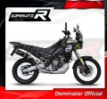 kompletní výfukový systém s tlumičem DOMINATOR Full System HP6 černý pasuje na motocykl Aprilia Tuareg 660 2021   2023 2
