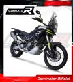 Aprilia Tuareg 660 2021 - 2022 EXHAUST Collector Manifold Full System Muffler Auspuff Sportauspuff Silencer Echappement Silencieux Scarico Scarichi Escape Wydech Tłumik HP7 Titanium Dominator Exhaust System 4