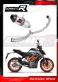 kompletní výfukový systém s tlumičem DOMINATOR Full System HP3 pasuje na motocykl KTM 390 Duke 2021   2023 2