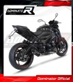 kompletní výfukový systém s tlumičem DOMINATOR Full System HP8 černý pasuje na motocykl Suzuki GSX S 1000 / F 2015   2020 3
