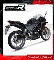 výfuk tlumič výfuku DOMINATOR GP černý pasuje na motocykl Honda CBR 250 R 2011   2013 3