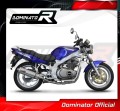 kompletní výfukový systém s tlumičem DOMINATOR Full System oválný pasuje na motocykl Suzuki GS 500E 1989   2009 4