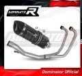kompletní výfukový systém s tlumičem DOMINATOR Full System HP1 černý pasuje na motocykl Suzuki GS 500E 1989   2009 2