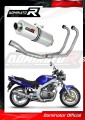 kompletny układ wydechowy z tłumikiem DOMINATOR Full System Owalny pasujący do motocykla Suzuki GS 500F 2004 - 2014