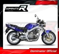 kompletní výfukový systém s tlumičem DOMINATOR Full System GP1 černý pasuje na motocykl Suzuki GS 500F 2004   2014 4