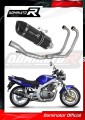 kompletní výfukový systém s tlumičem DOMINATOR Full System HP1 černý pasuje na motocykl Suzuki GS 500F 2004   2014