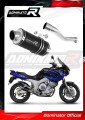 výfuk tlumič výfuku DOMINATOR GP1 černý pasuje na motocykl Yamaha TDM 850 Right Side 1996   2001
