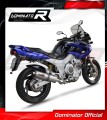 výfuk tlumič výfuku DOMINATOR kulatý pasuje na motocykl Yamaha TDM 850 Right Side 1996   2001 3