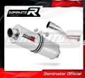 výfuk tlumič výfuku DOMINATOR oválný pasuje na motocykl Yamaha TDM 850 Right Side 1991   1995 2