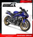 Yamaha YZF R6 2006 - 2016 VÝFUK Svod Sběrač Kompletní systém Tlumič Sportovní výfuk HP8 Dominator Výfukový systém 6