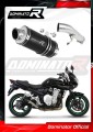 Suzuki GSF 1250 N / S BANDIT 2007 - 2016 VÝFUK Tlumič Sportovní výfuk GP1 BLACK DOMINATOR EXHAUST SYSTEM