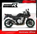 Suzuki GSF 1250 N / S BANDIT 2007 - 2016 VÝFUK Tlumič Sportovní výfuk GP1 BLACK DOMINATOR EXHAUST SYSTEM 3