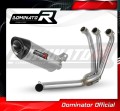 complete exhaust system with muffler DOMINATOR Full System HP8 fits to Yamaha Tracer 9 / GT 2021  2023 2