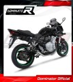 kompletní výfukový systém s tlumičem DOMINATOR Full System GP1 černý pasuje na motocykl Suzuki GSF 1250 N / S BANDIT 2007   2016 3