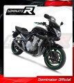 kompletní výfukový systém s tlumičem DOMINATOR Full System GP1 černý pasuje na motocykl Suzuki GSF 1250 N / S BANDIT 2007   2016 5