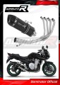 kompletní výfukový systém s tlumičem DOMINATOR Full System HP1 černý pasuje na motocykl Suzuki GSF 1250 N / S BANDIT 2007   2016