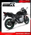 kompletní výfukový systém s tlumičem DOMINATOR Full System GP1 černý pasuje na motocykl Suzuki GSF 650 BANDIT N / S 2007   2016 3