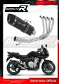 kompletní výfukový systém s tlumičem DOMINATOR Full System HP1 černý pasuje na motocykl Suzuki GSF 650 BANDIT N / S 2007   2016