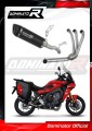 kompletní výfukový systém s tlumičem DOMINATOR Full System HP6 černý pasuje na motocykl Yamaha Tracer 9 / GT 2021   2023
