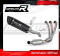 kompletní výfukový systém s tlumičem DOMINATOR Full System HP6 černý EX pasuje na motocykl Yamaha Tracer 9 / GT 2021   2023 2