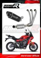 kompletní výfukový systém s tlumičem DOMINATOR Full System HP8 černý EX pasuje na motocykl Yamaha Tracer 9 / GT 2021   2023