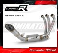 Yamaha MT 09 2021 - 2022 kompletní výfukový systém tlumič sportovní výfuk tlumič sběrač potrubí GP3 Low Level DOMINATOR 1
